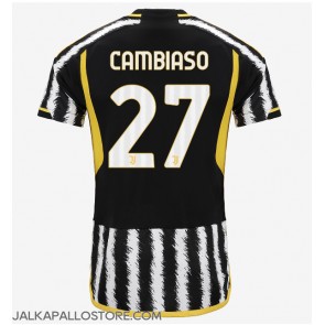 Juventus Andrea Cambiaso #27 Kotipaita 2023-24 Lyhythihainen